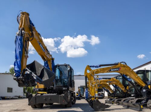 Dynamiczny wzrost liczby międzynarodowych linii produktowych SANY