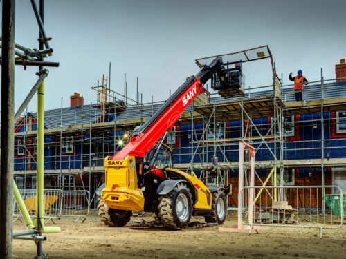 Top 5 zastosowań ładowarki teleskopowej SANY w budownictwie i przemyśle