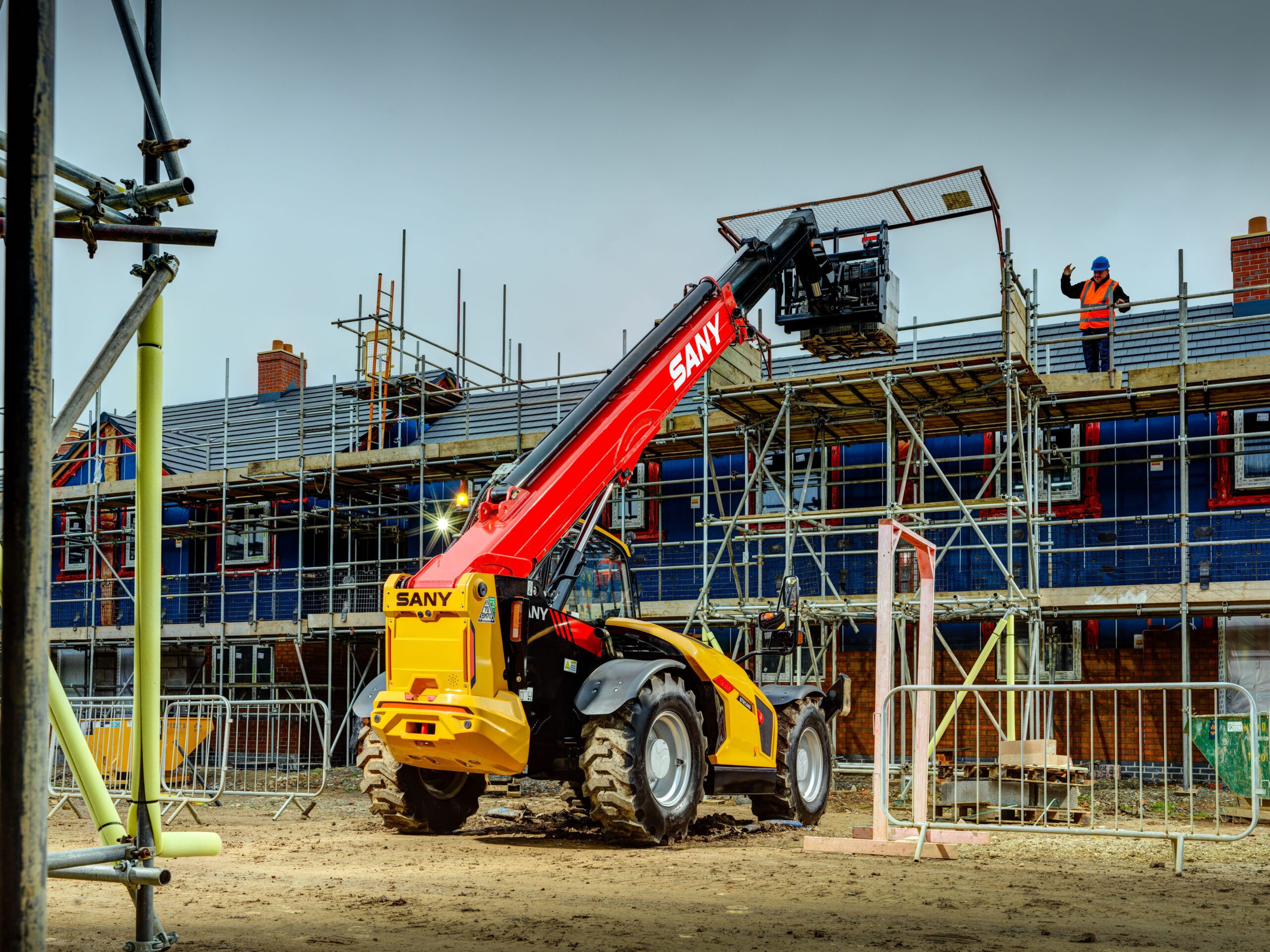 Top 5 zastosowań ładowarki teleskopowej SANY w budownictwie i przemyśle