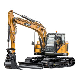 Koparka gąsienicowa SANY SY155U – 16 ton, bezobrysowa, silnik ISUZU