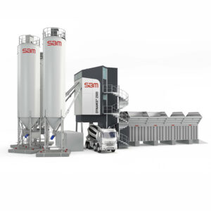 Mobilny węzeł betoniarski SBM Dynamix 2500