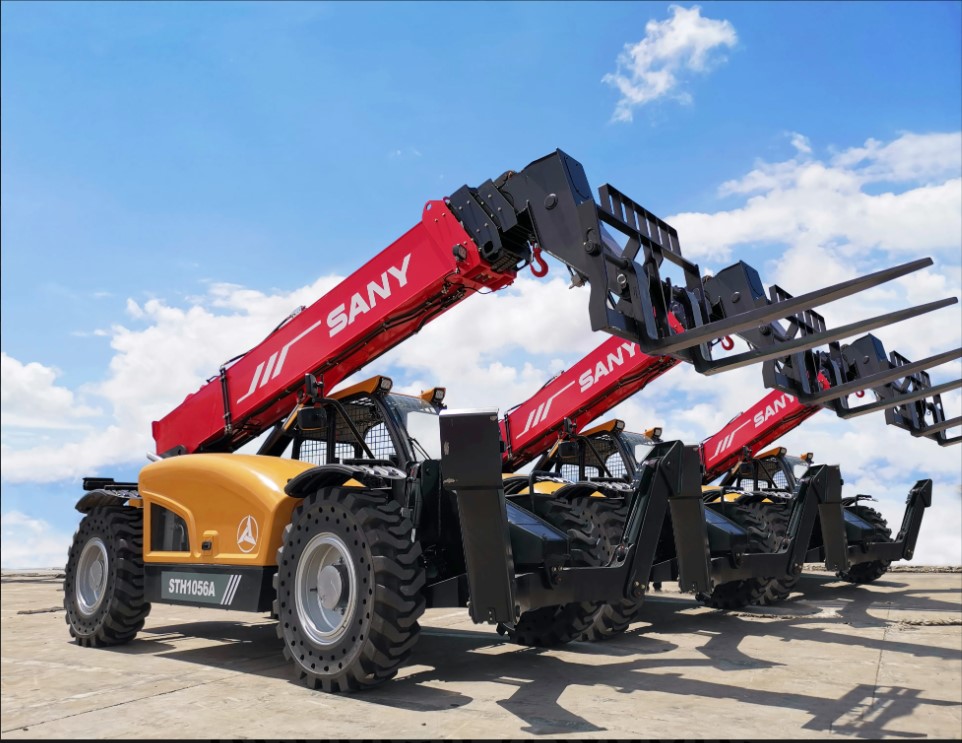 SANY Ładowarki Teleskopowe: Europejska Premiera w Październiku 2023